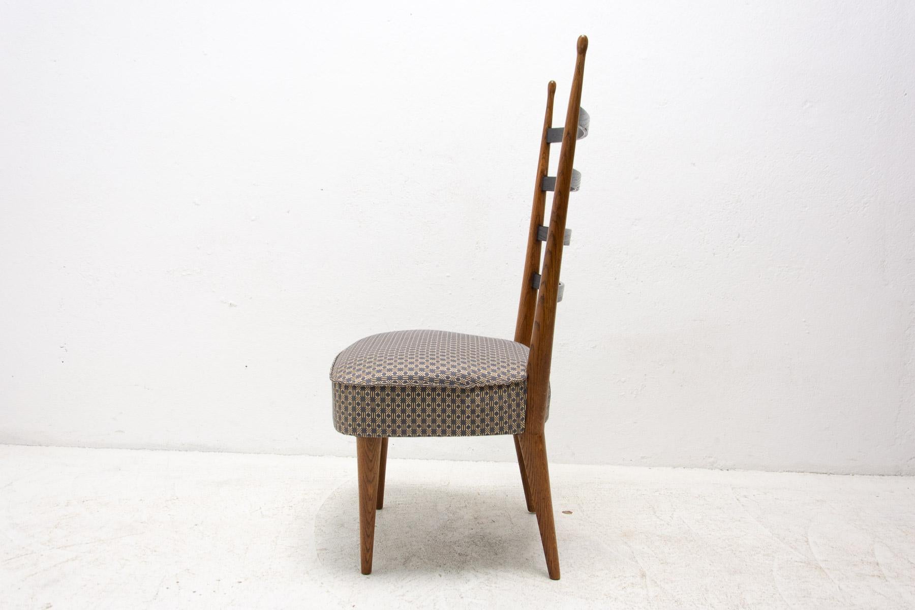 Esszimmerstühle von Josef Pehr, Tschechoslowakei, 1940er Jahre, 4er-Set im Angebot 10