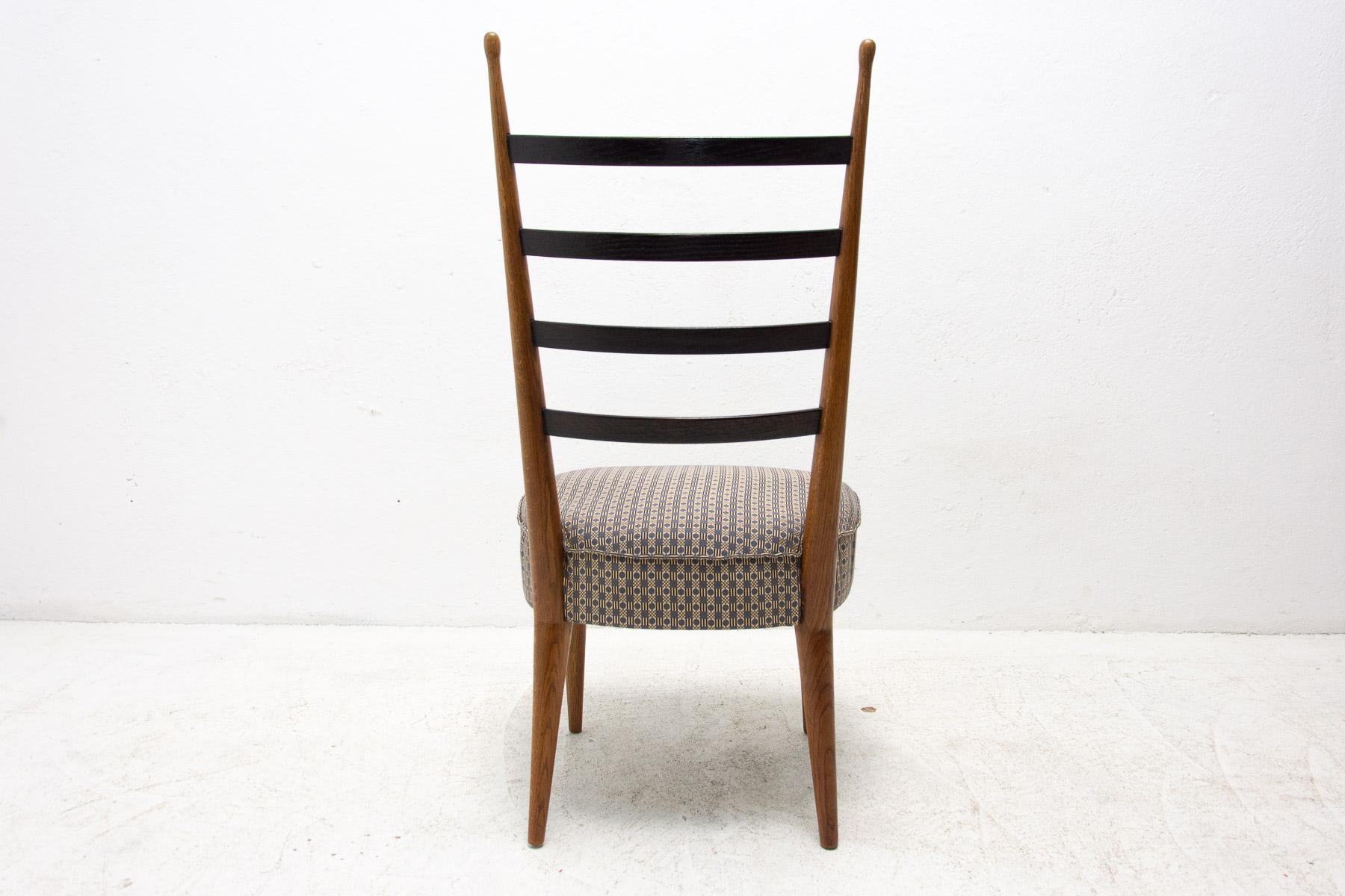 Esszimmerstühle von Josef Pehr, Tschechoslowakei, 1940er Jahre, 4er-Set im Angebot 11