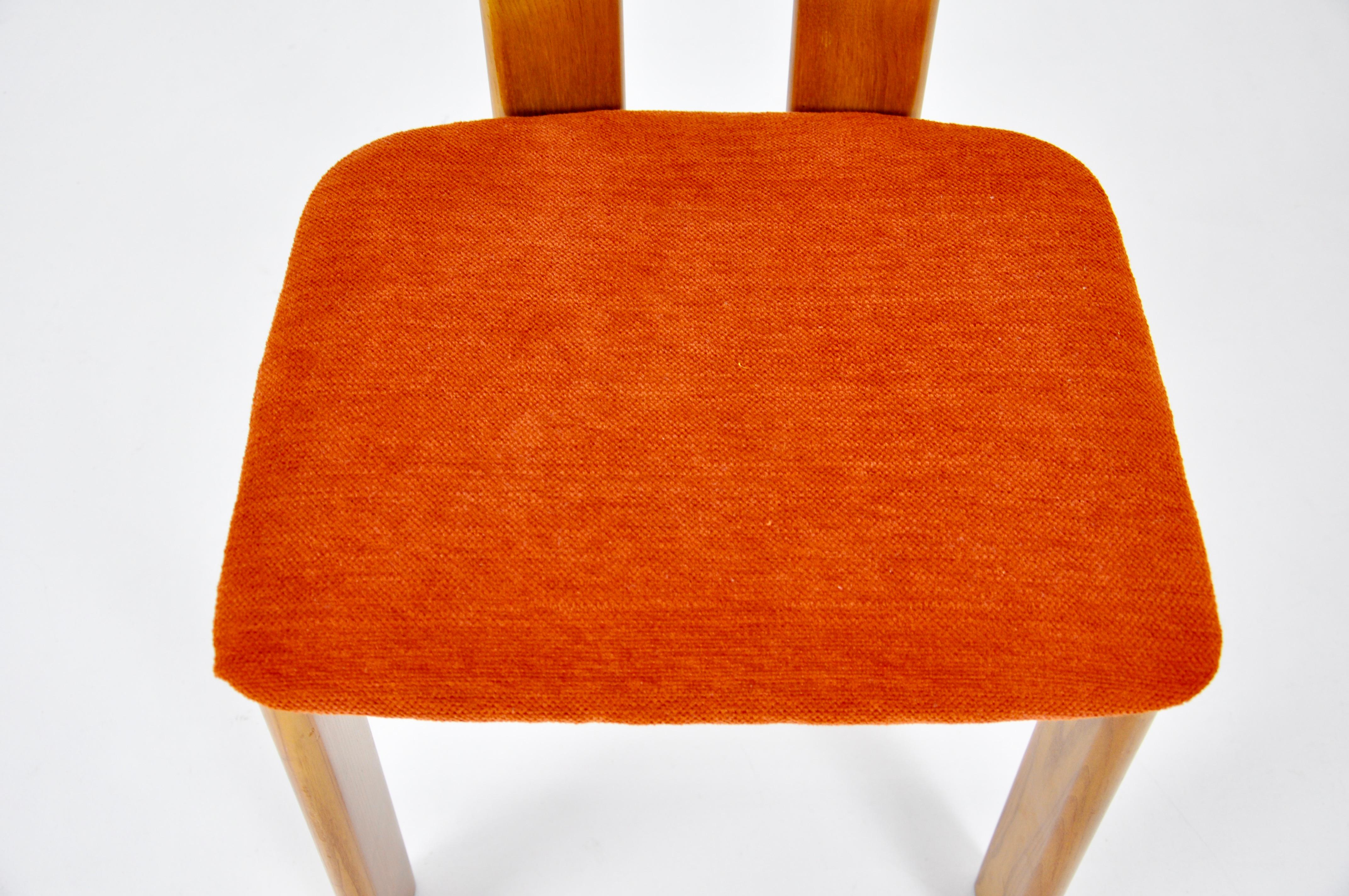 Dining chairs by Luigi Vaghi for Former, set of 6, 1960s For Sale 5