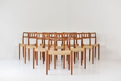 Dining Chairs by Niels O. Møller for J.L. Møllers Møbelfabrik, Denmark, 1966