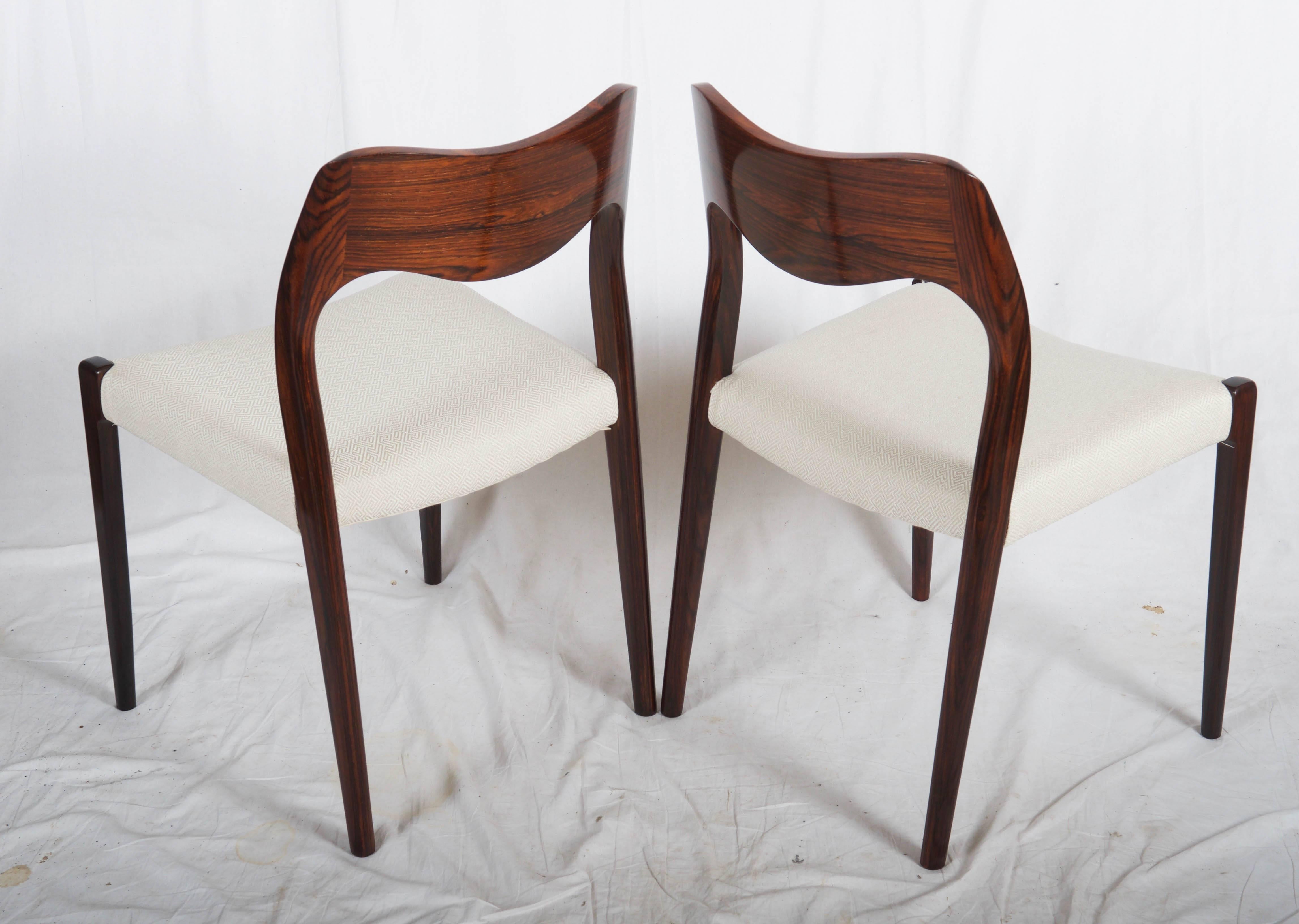 Dining Chairs by Niels Otto Møller Model 71 2