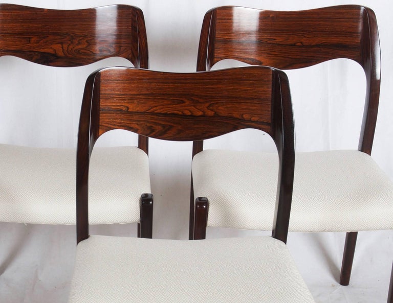 Dining Chairs by Niels Otto Møller Model 71 For Sale 2