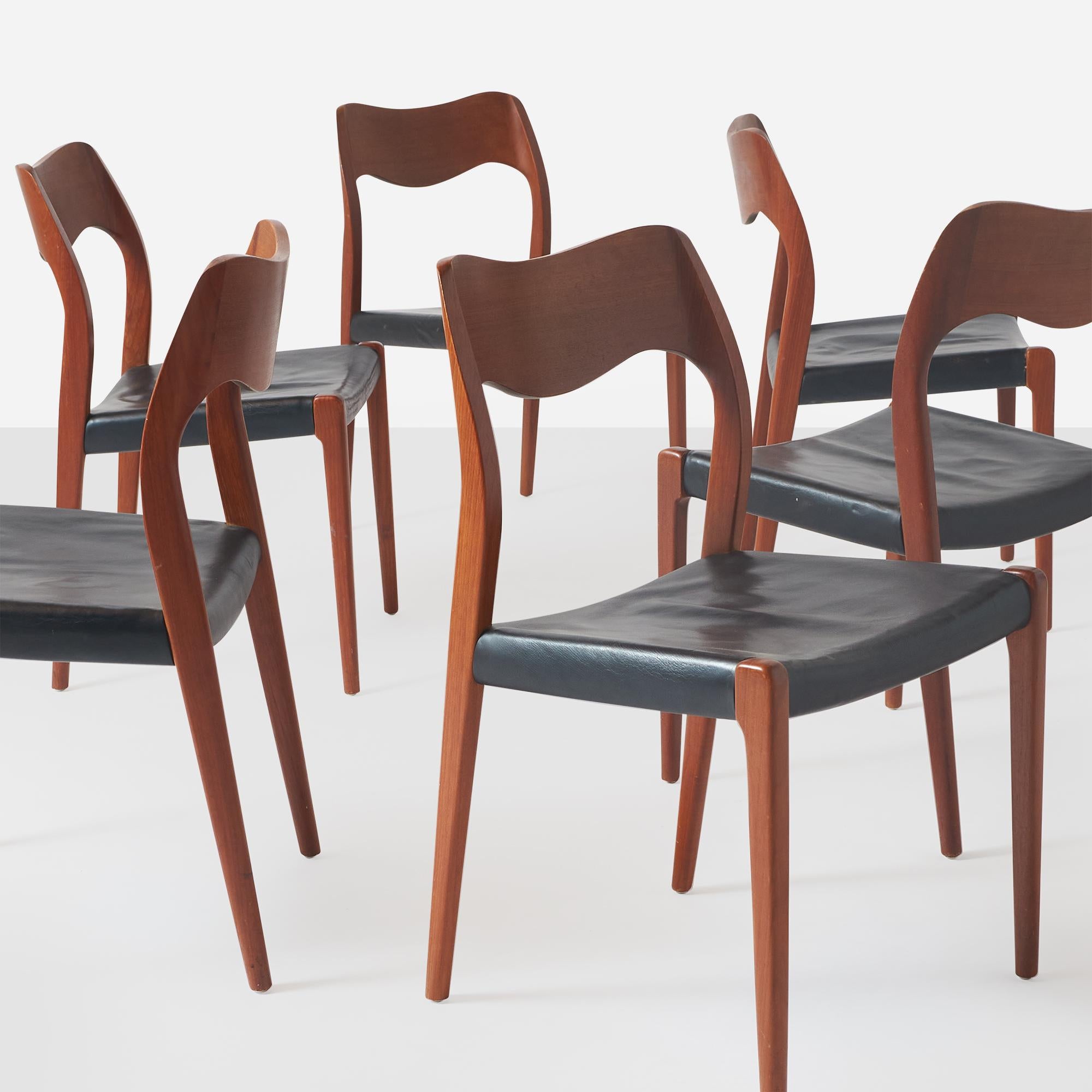 Dining Chairs by Niels Otto Moller For Sale 3