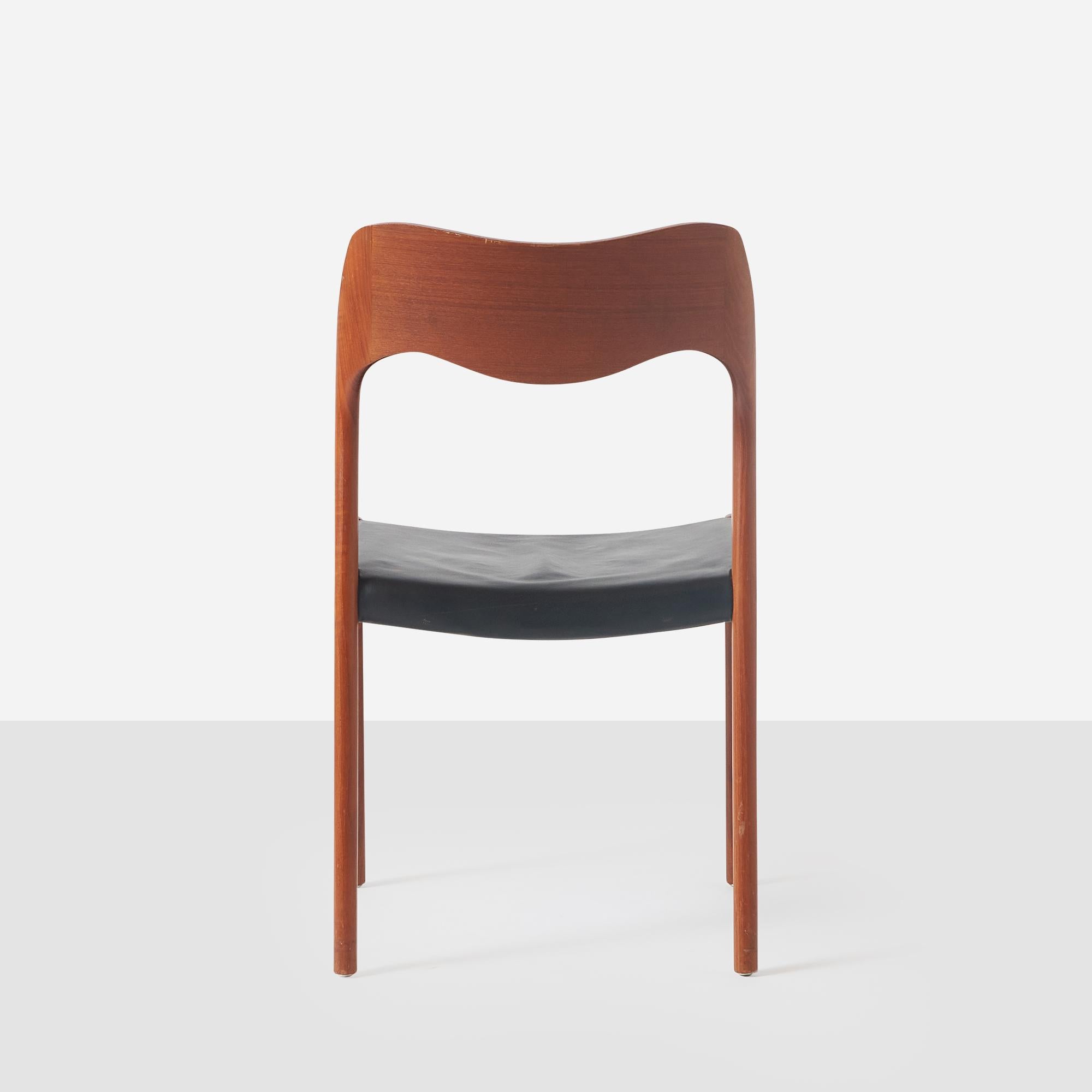 Modern Dining Chairs by Niels Otto Moller For Sale