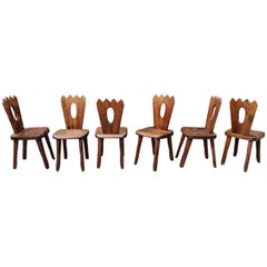 Dining Chairs by Olavi Hanninen, Set of Six, 1950s