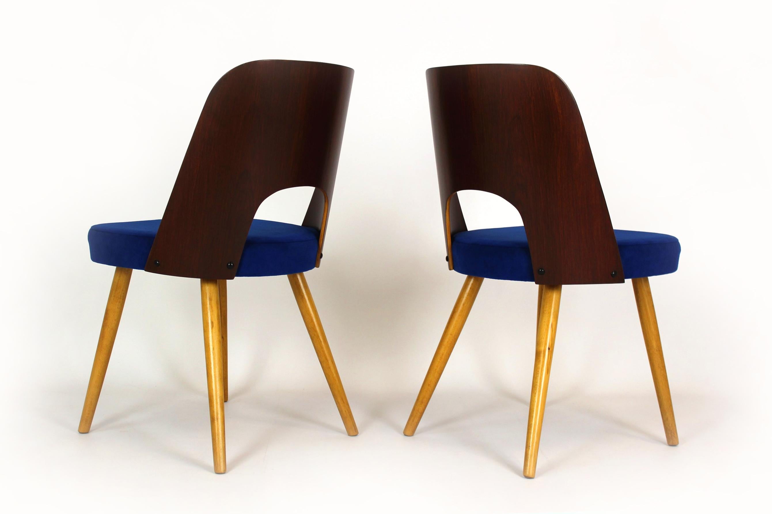 Dining Chairs by Oswald Haerdtl for Tatra, 1960s, Set of 2 For Sale 4