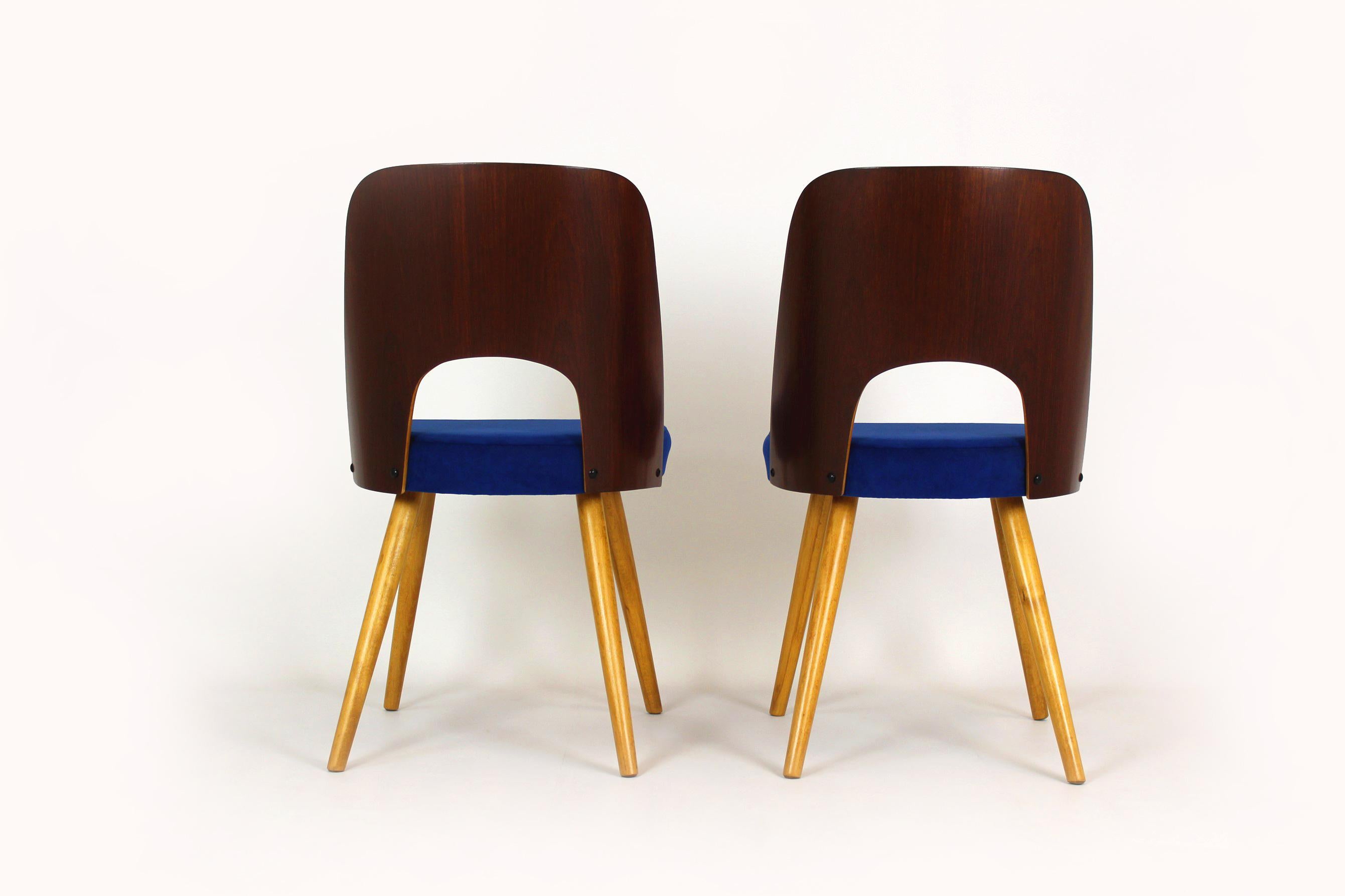 Dining Chairs by Oswald Haerdtl for Tatra, 1960s, Set of 2 For Sale 8