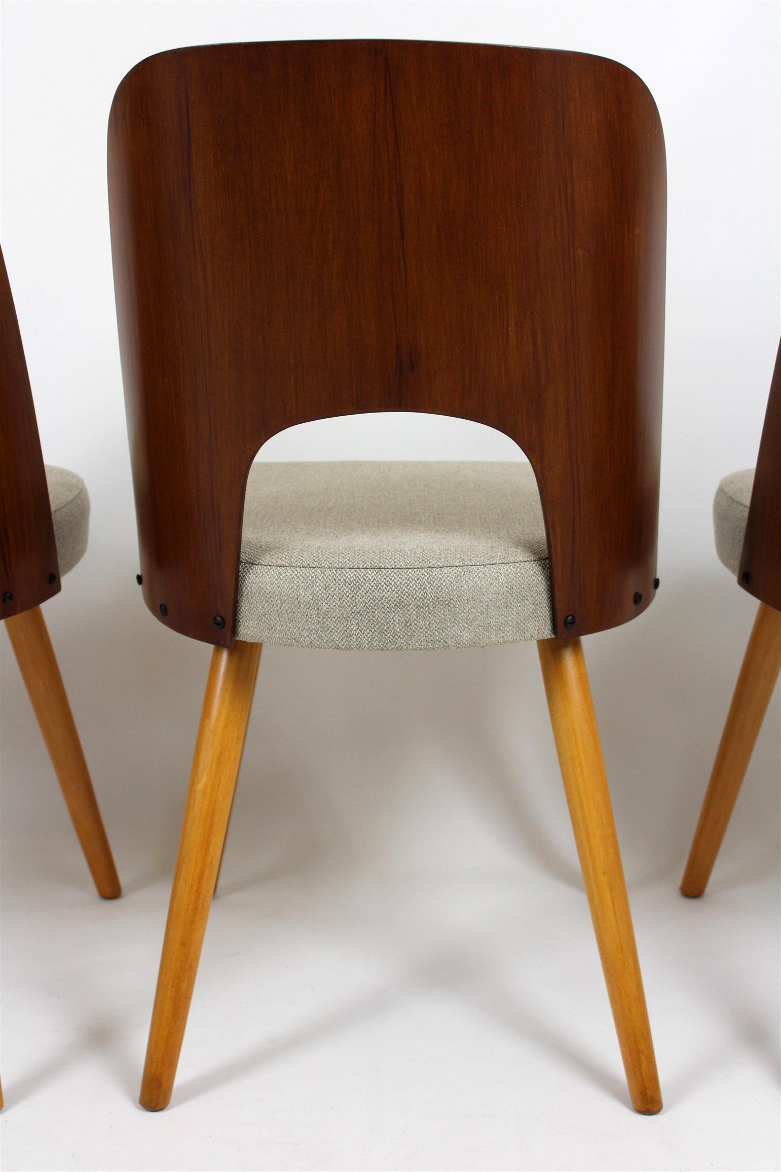 Dining Chairs by Oswald Haerdtl for Tatra, 1960s, Set of Four 5