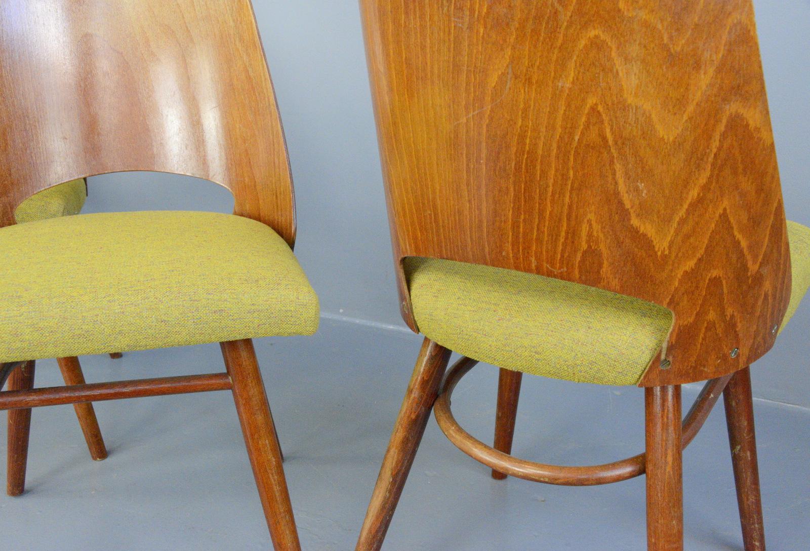 Dining Chairs by Oswald Haerdtl for Ton, circa 1960s 1