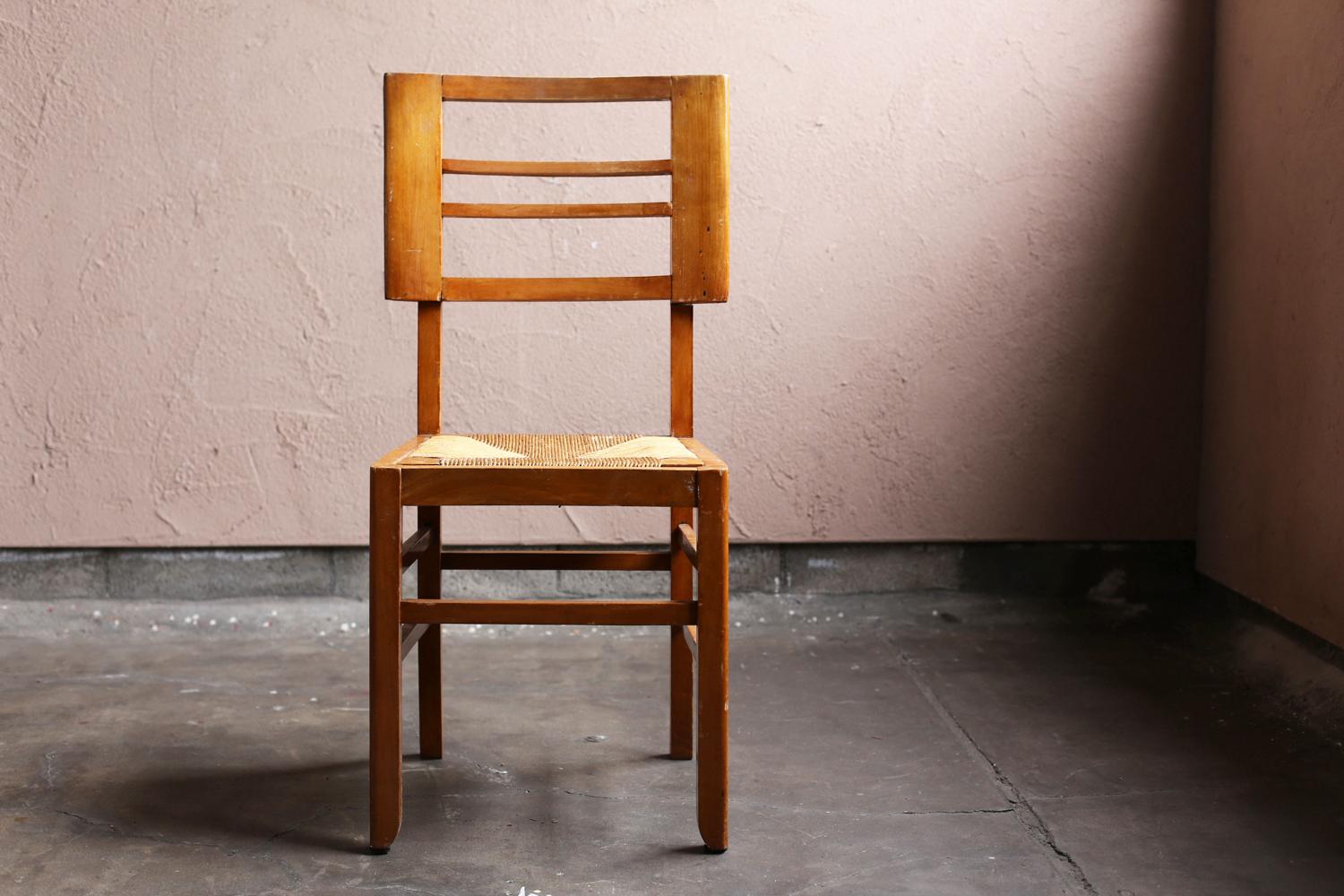 Mid-Century Modern Dining Chairs by Pierre Cruège