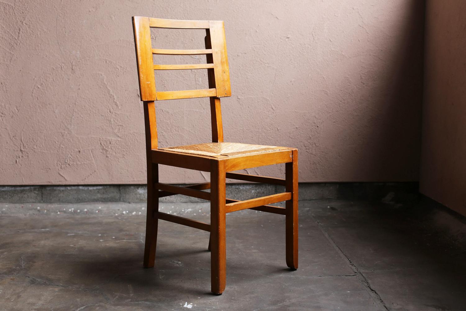 French Dining Chairs by Pierre Cruège