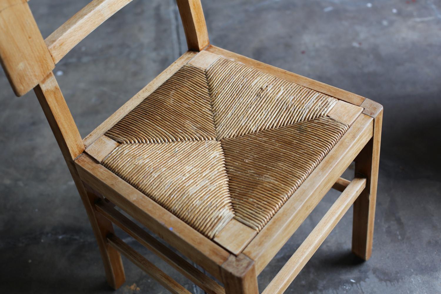 Mid-20th Century Dining Chairs by Pierre Cruège