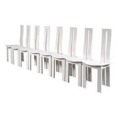 Dining Chairs by Pietro Costantini for Ello, Italy 1980