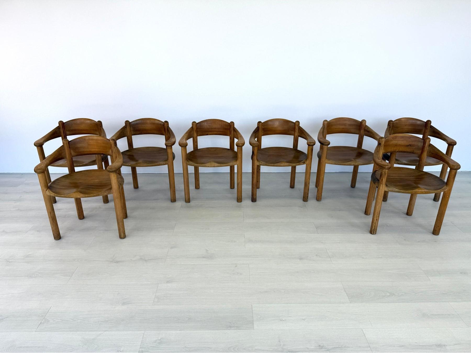 Dining Chairs by Rainer Daumiller, 1970s – Set of 8 siglo XX en venta