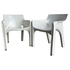 Dining Chairs by Vico Magistretti for Artemide model Gaudi