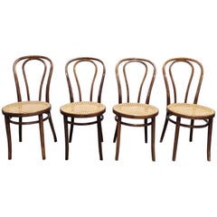 Dining Chairs by ZPM Radomsko, 1950s, Set of 4