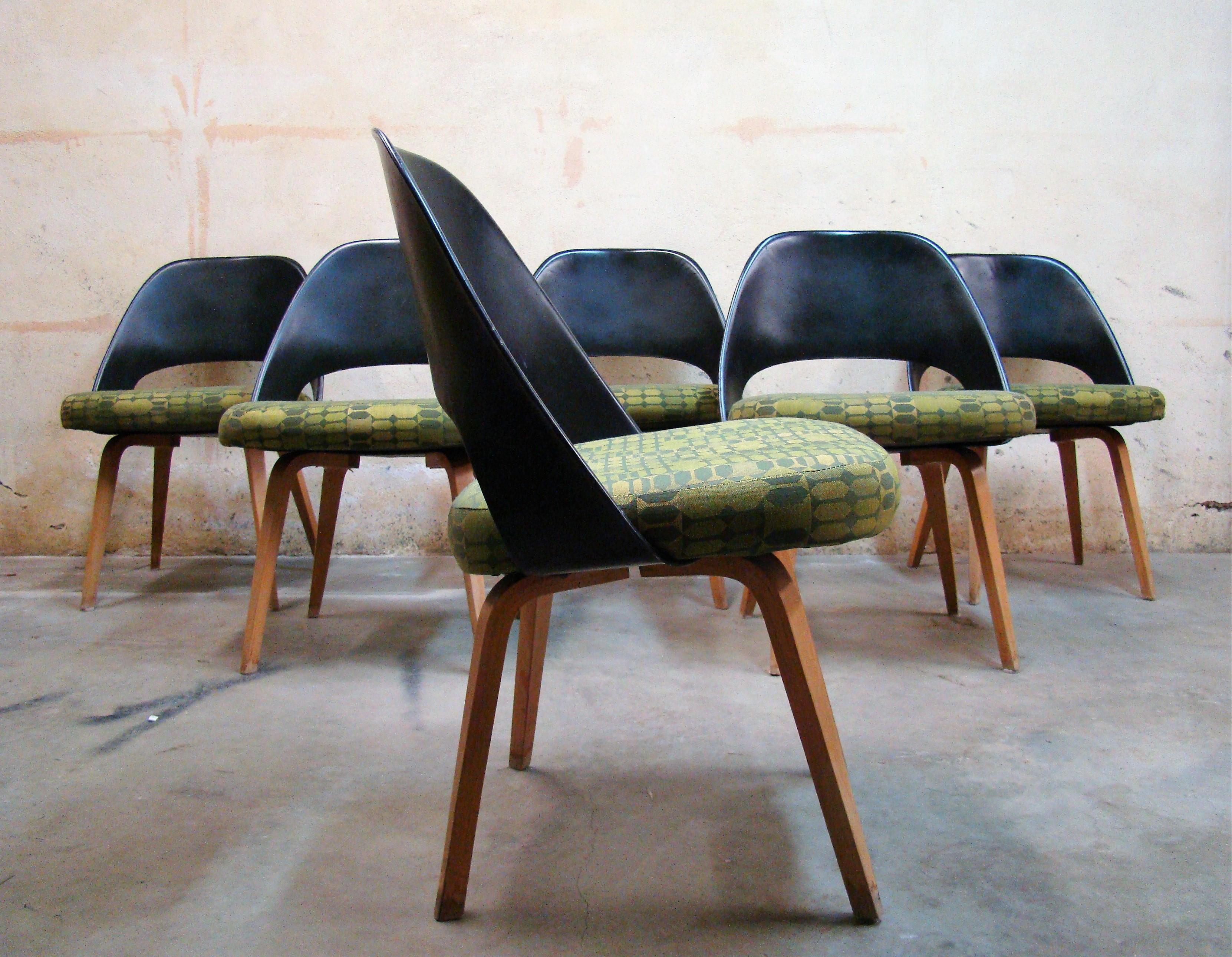 Dining Chairs Designed by Eero Saarinen for Knoll Associates 'only 4 available' 3