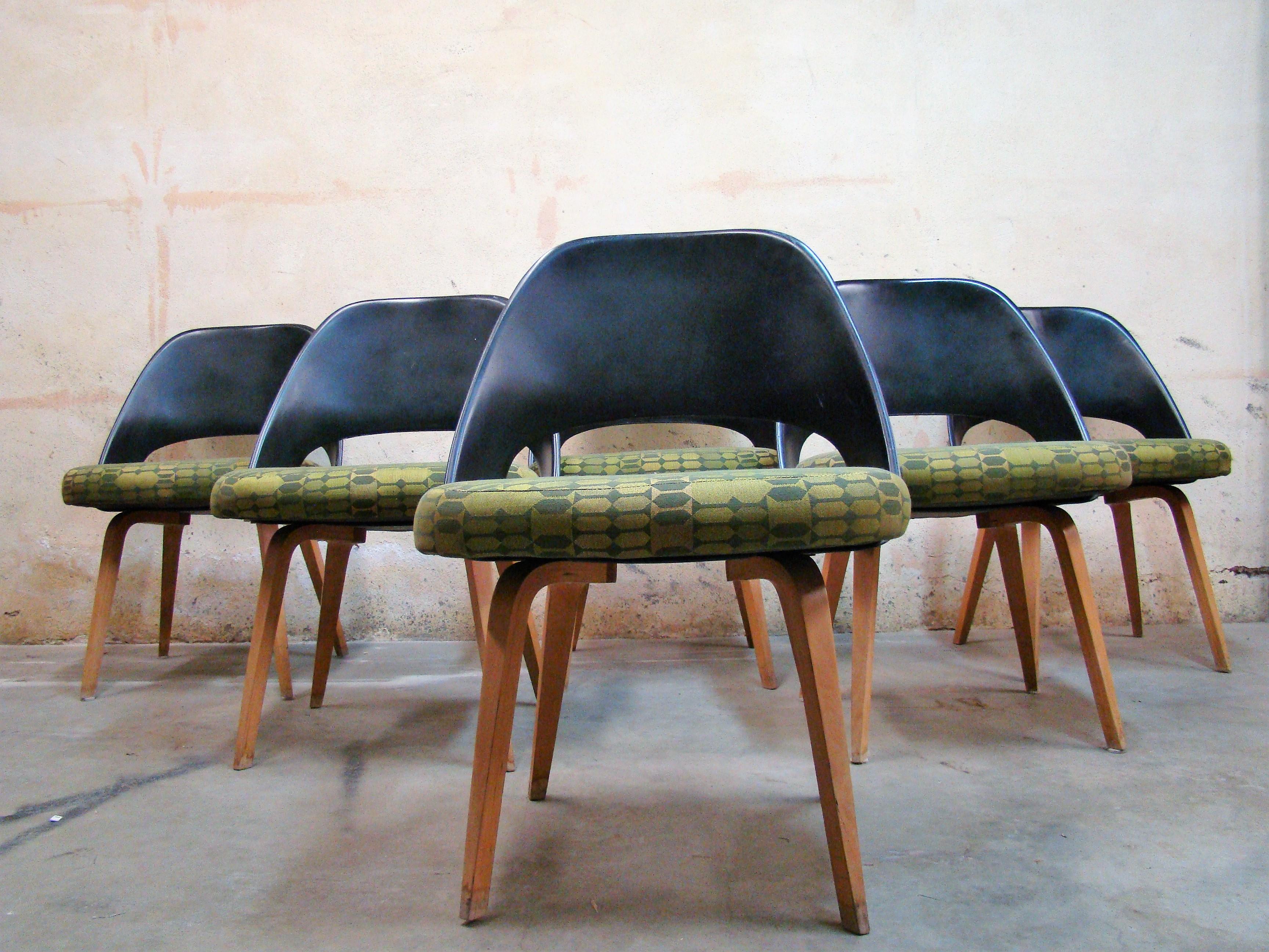 American Dining Chairs Designed by Eero Saarinen for Knoll Associates 'only 4 available'