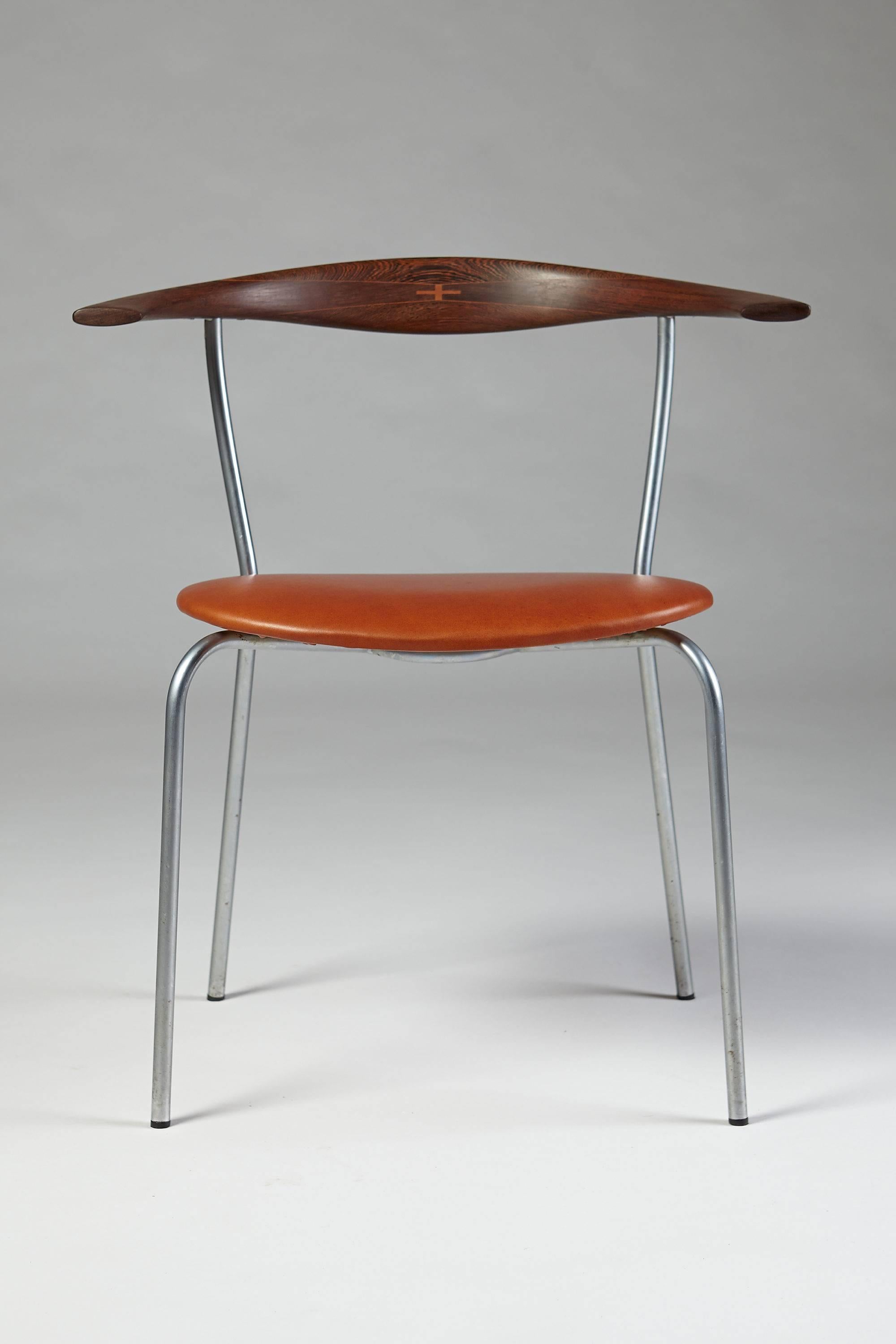 Danish Dining Chairs Designed by Hans Wegner for Johannes Hansen, Denmark, 1960s For Sale