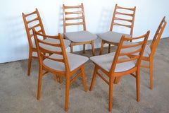 Dining Chairs from Kuhlmann & Lalk, 1960s, Set of Six