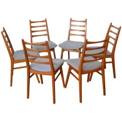 Dining Chairs from Kuhlmann & Lalk, 1960s, Set of Six