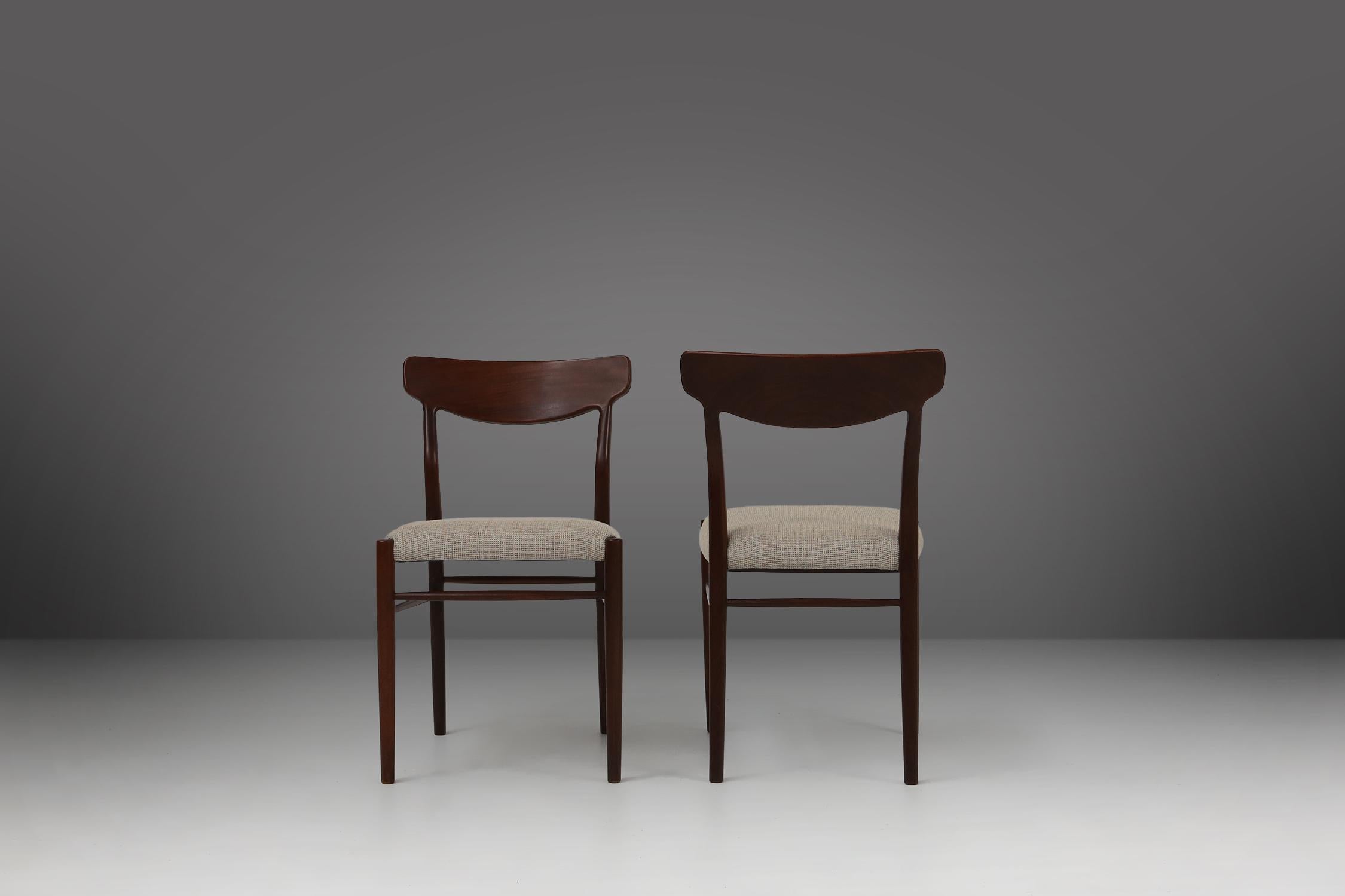 Dining Chairs from Lübke, Germany, 1960s, Set of 6 For Sale 1