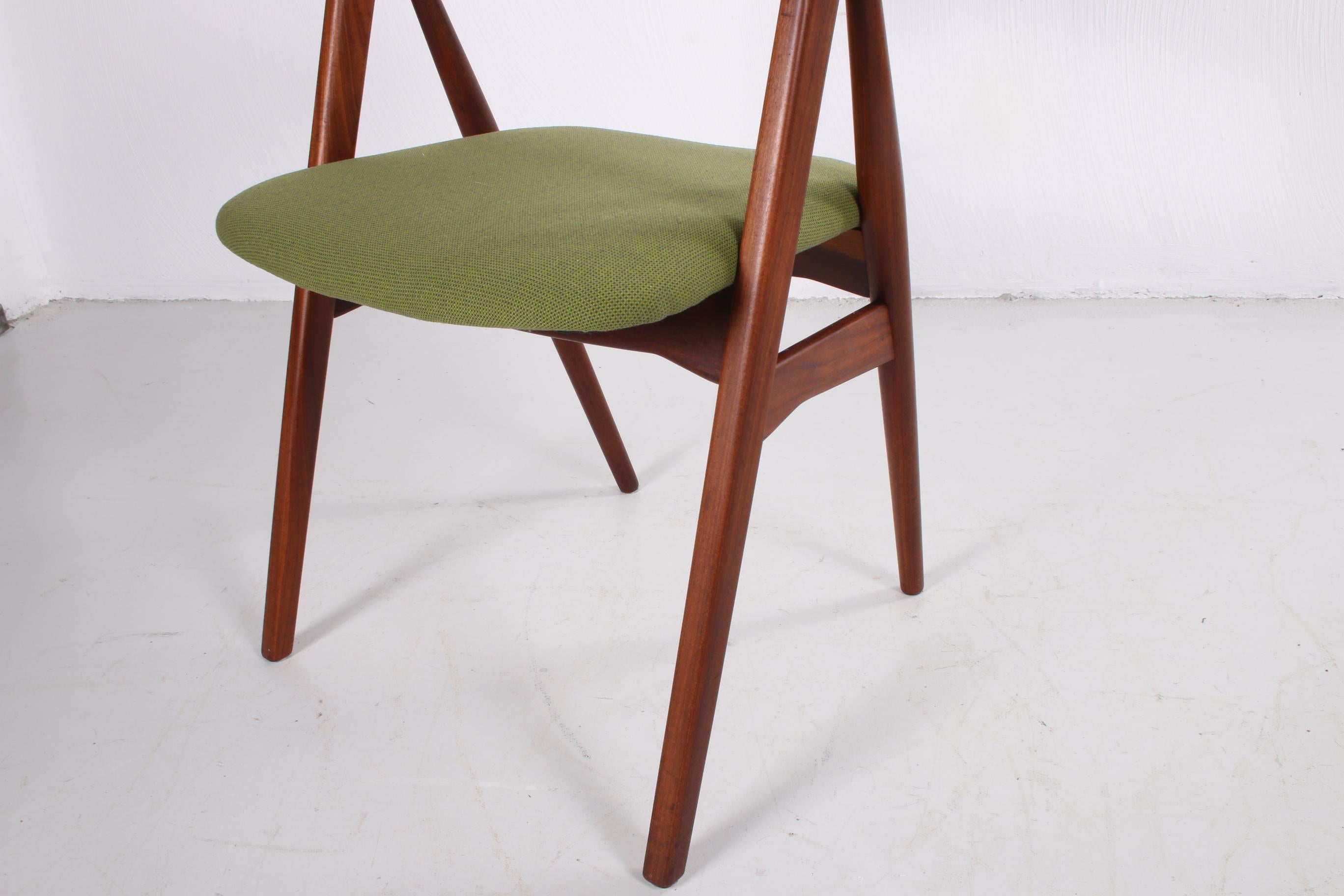 Mid-Century Modern Dining Chairs from Th. Harlev for Farstrup Møbler Model 205, 1960s, Set of 6