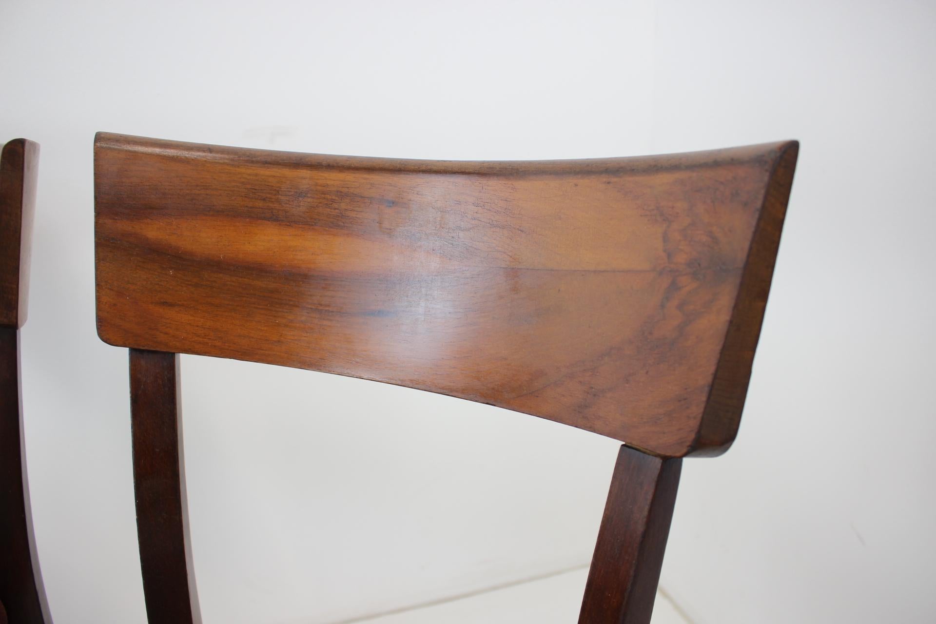 Dining Chairs H-40 by Jindrich Halabala for UP Závody, Set of 3 In Good Condition In Praha, CZ