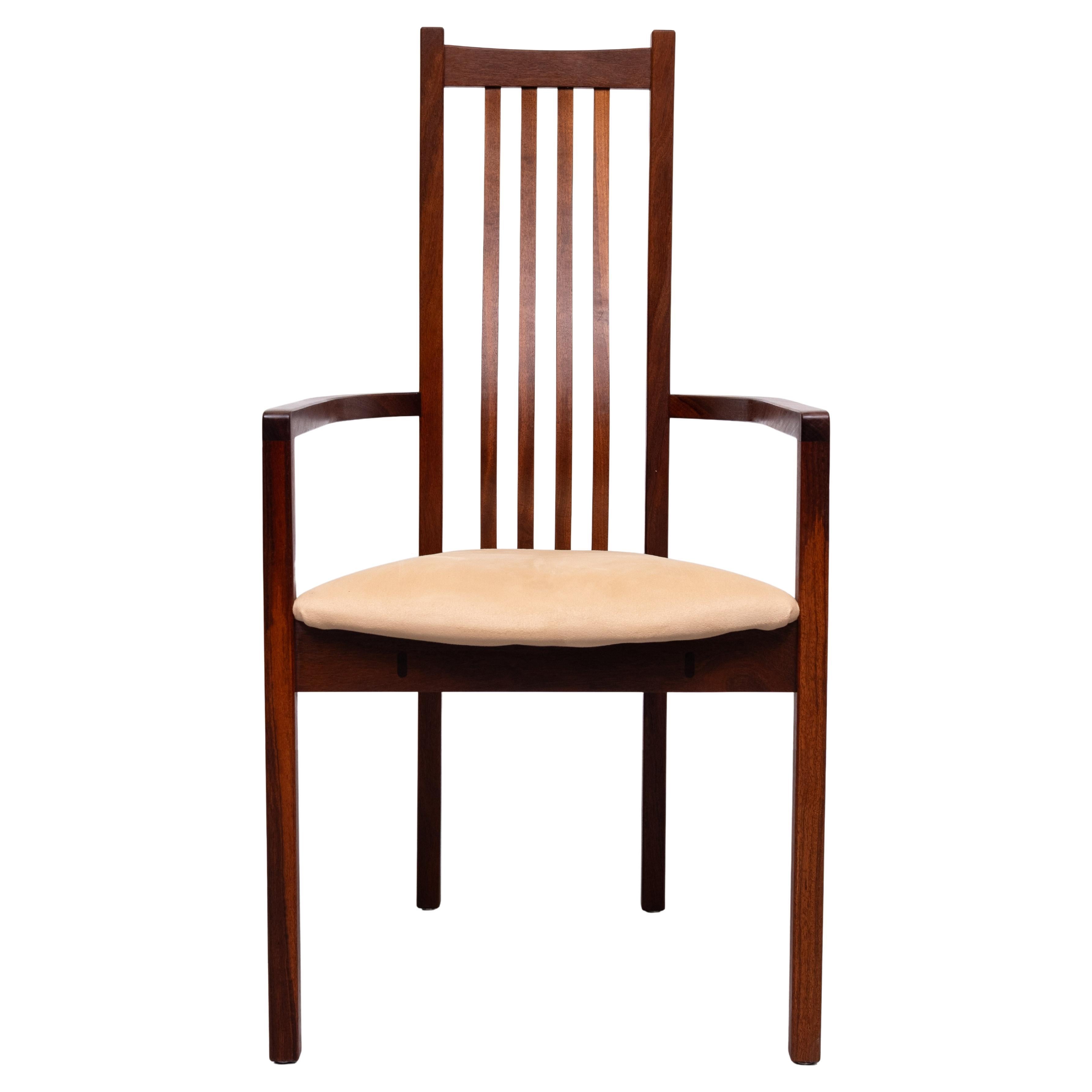Dining Chairs  handmade solid Teak set of 8 Thomas Moser style