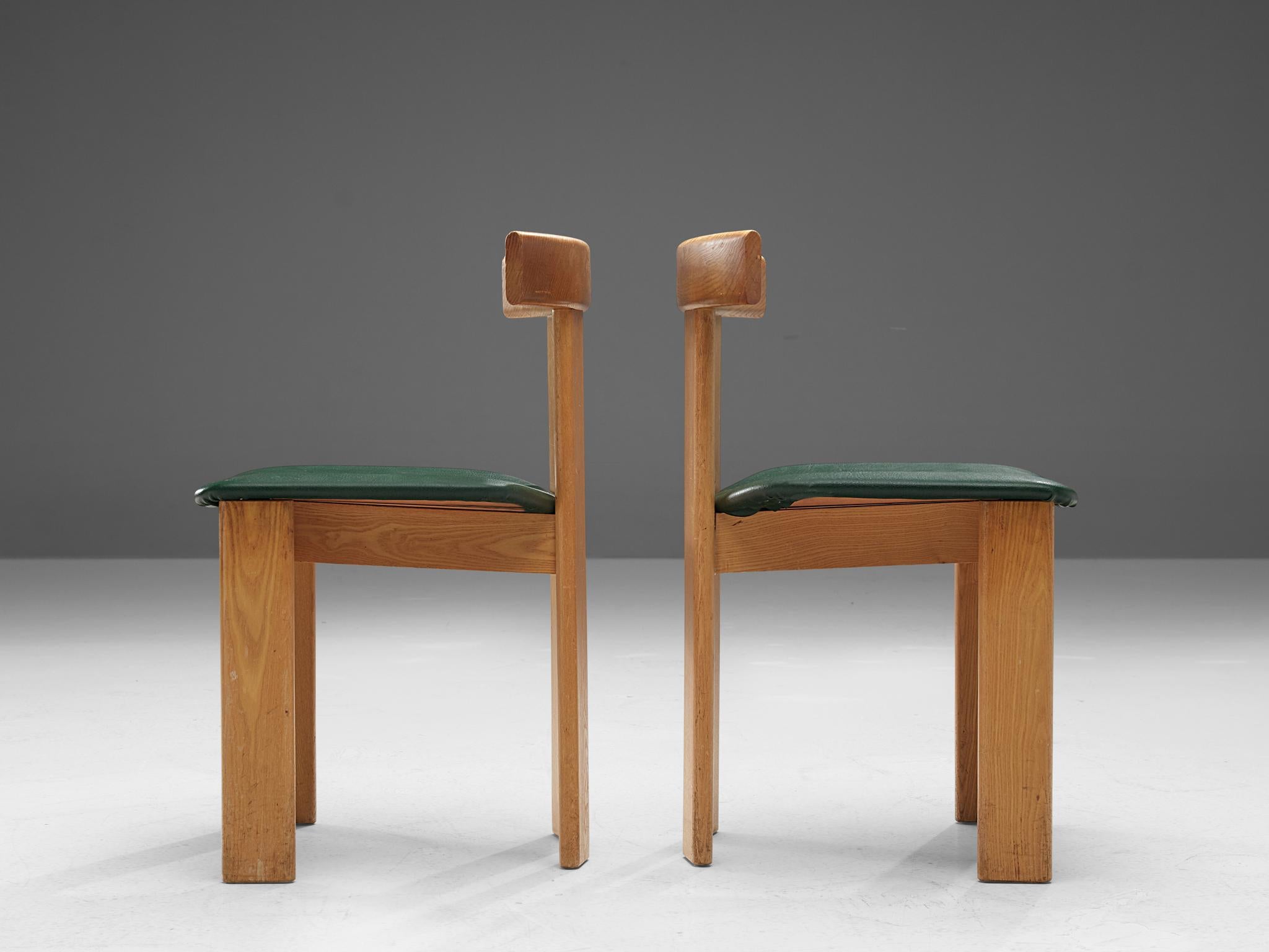 Dining Chairs in Oak 1