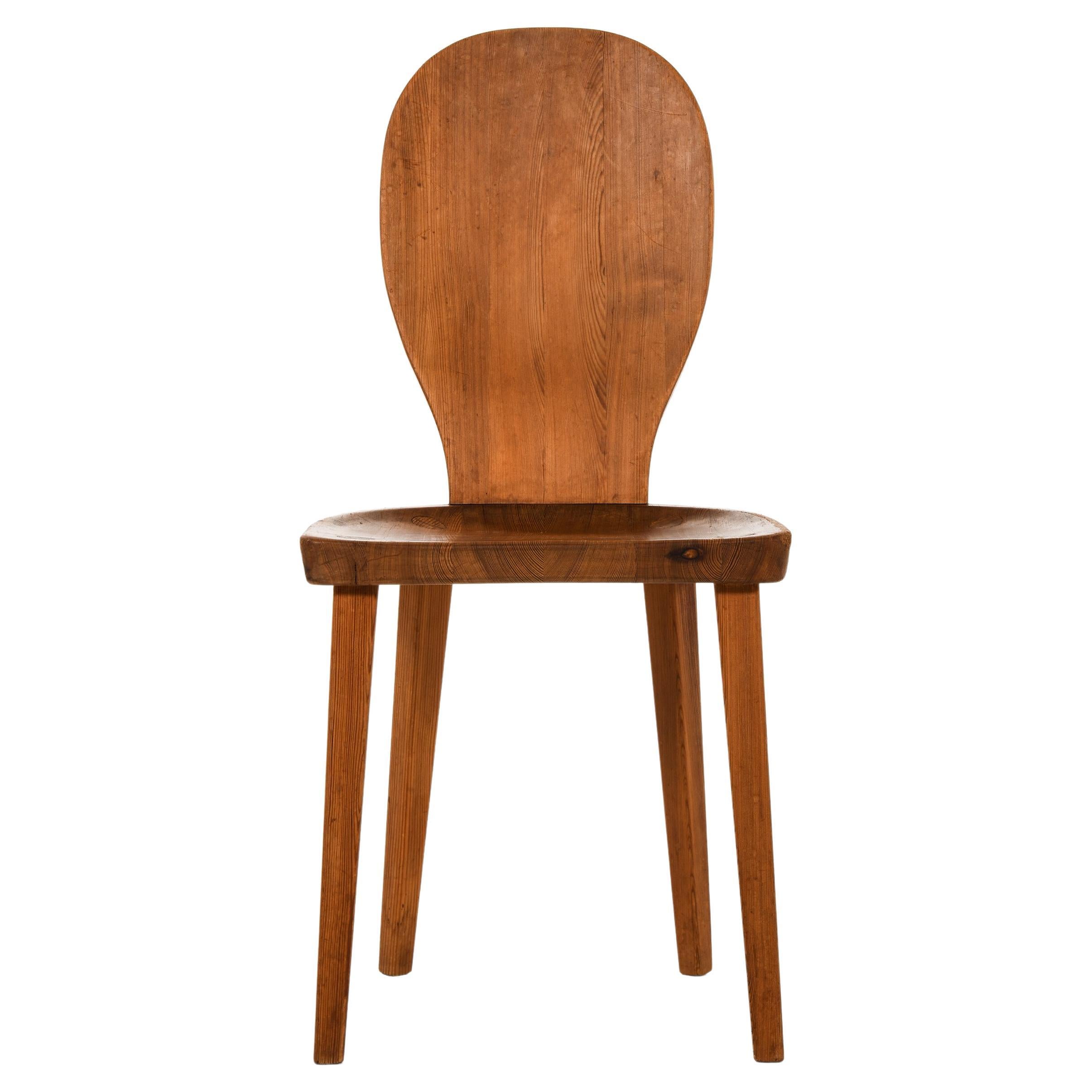 Chaises de salle à manger en pin par Carl Malmsten, 1933 en vente