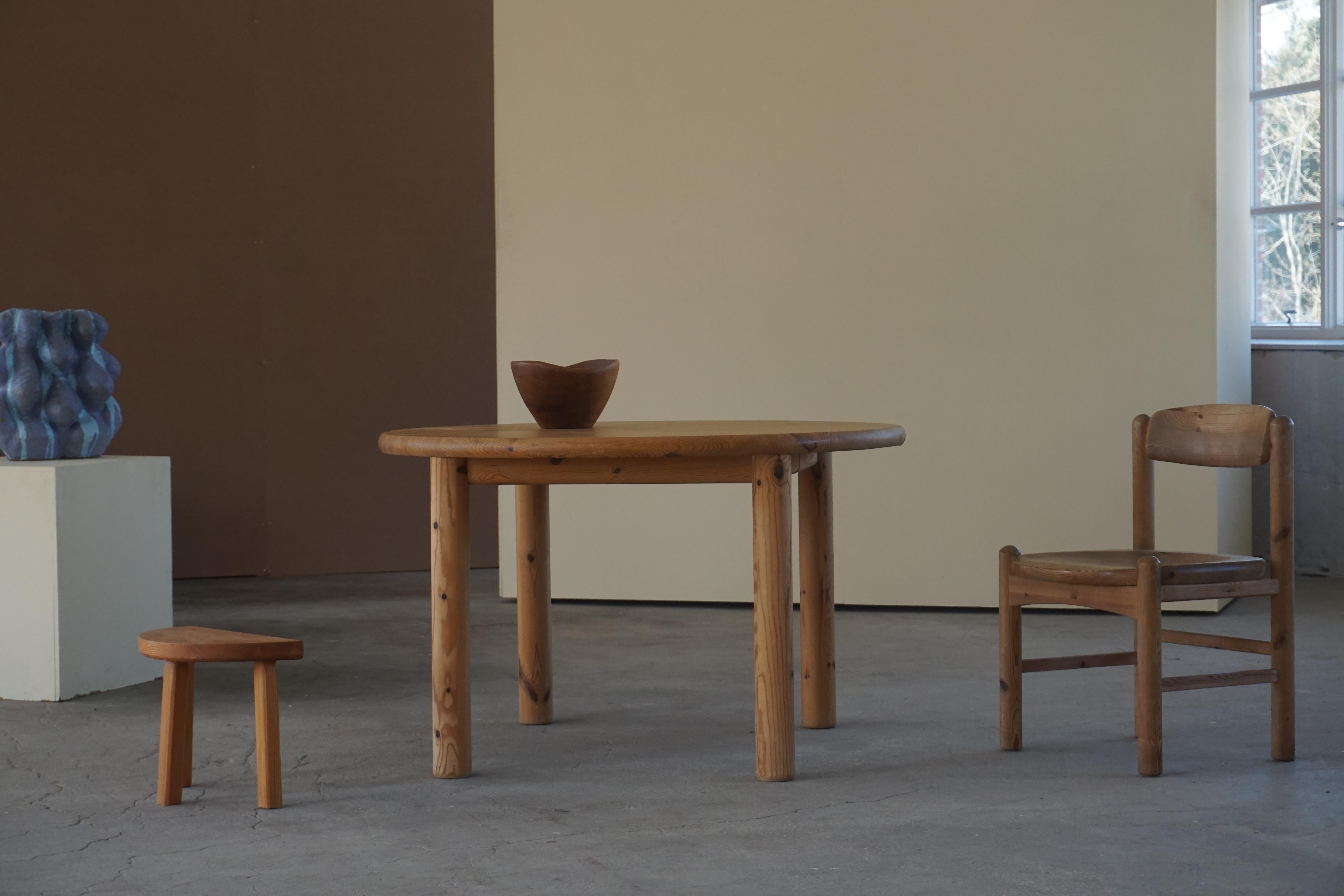 Dining Chairs in Solid Pine, by Rainer Daumiller, Hirtshals Savvaerk, Set of 4 2