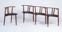 Dining Chairs in Teak by Hans Olsen, 1960s, Set of 4
