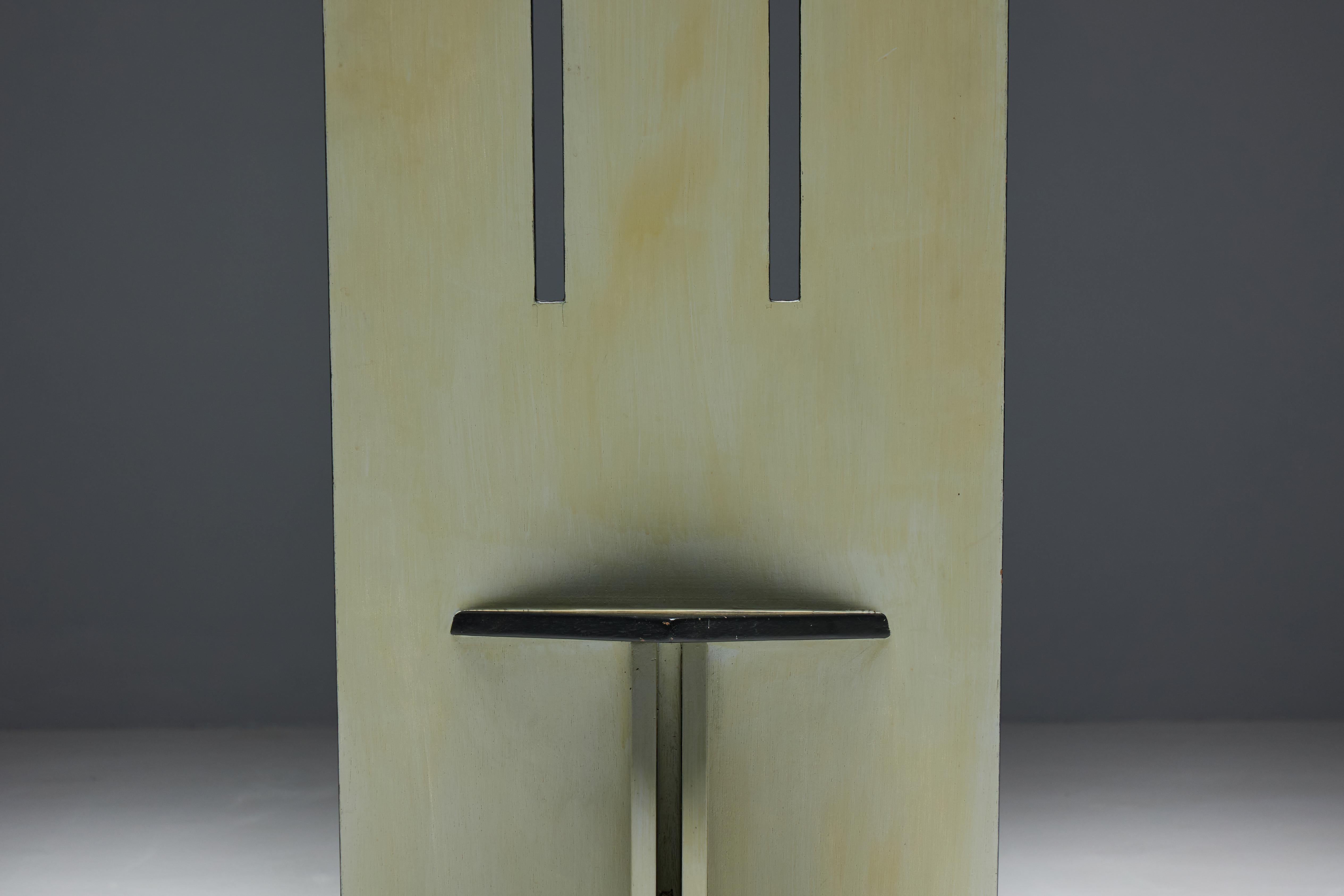 Dining Chairs in the style of De Stijl Movement, Netherlands, 1950s For Sale 7