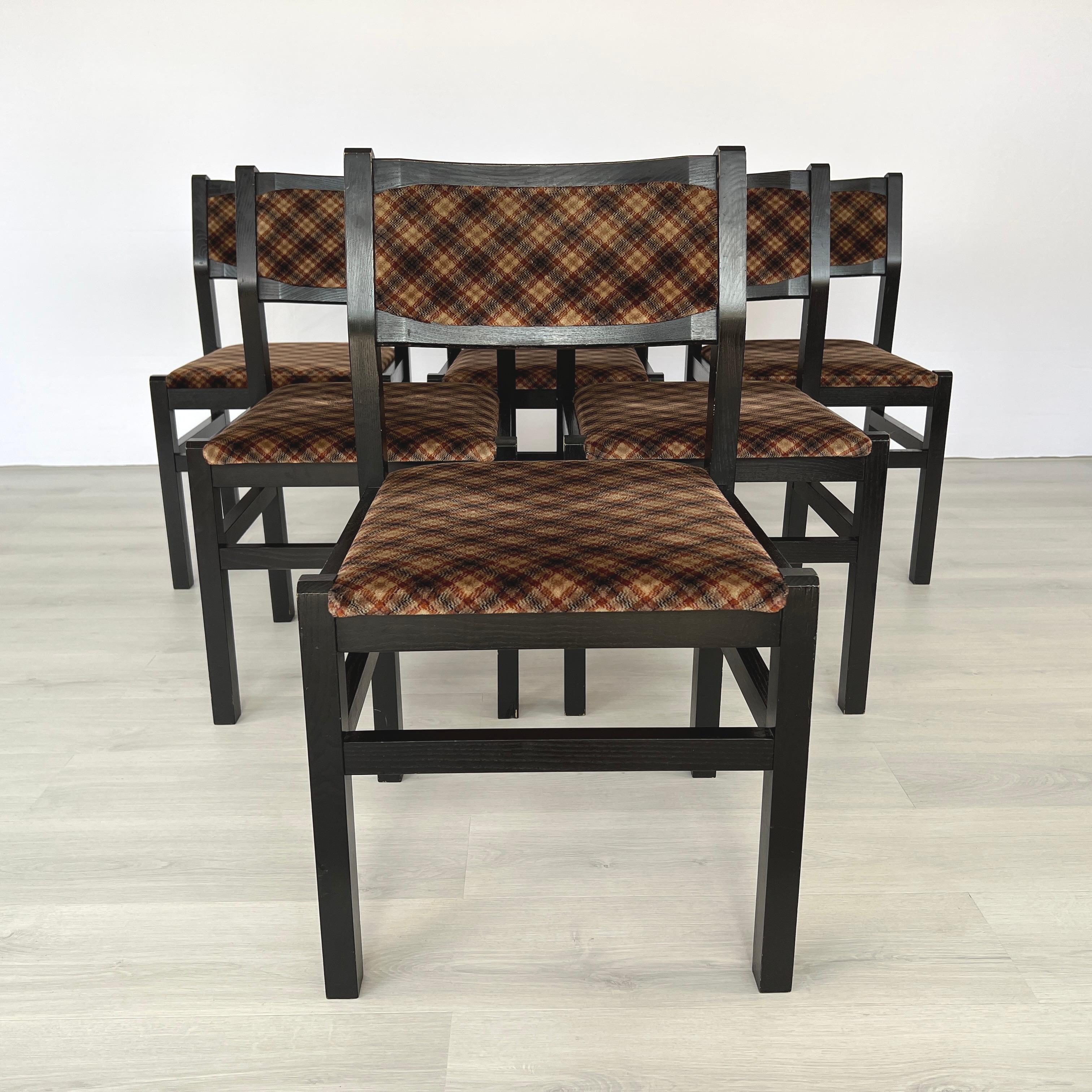 Esszimmerstühle Manner of Cees Braakman für Pastoe - 6er Set im Zustand „Gut“ im Angebot in Bridgeport, CT