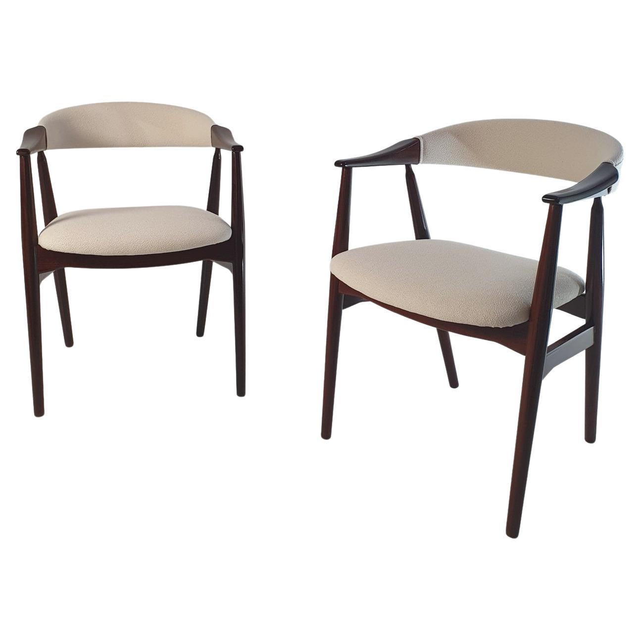 Dining Chairs mod 213 by Thomas Harlev Denmark For Sale