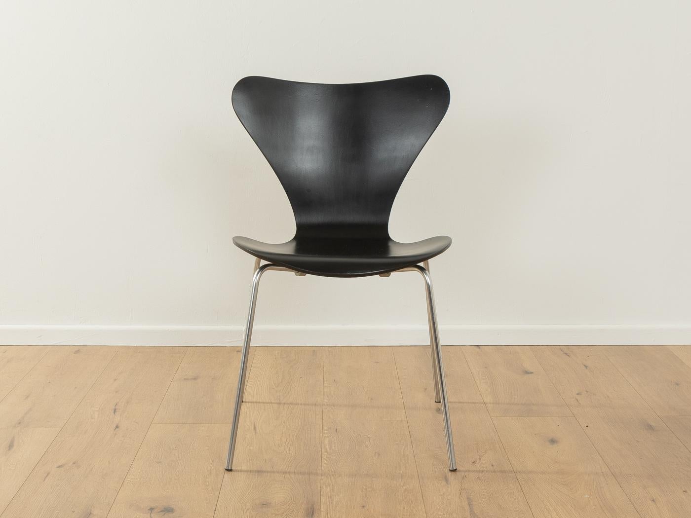 Sillas de comedor modelo 3107, Arne Jacobsen en venta 1