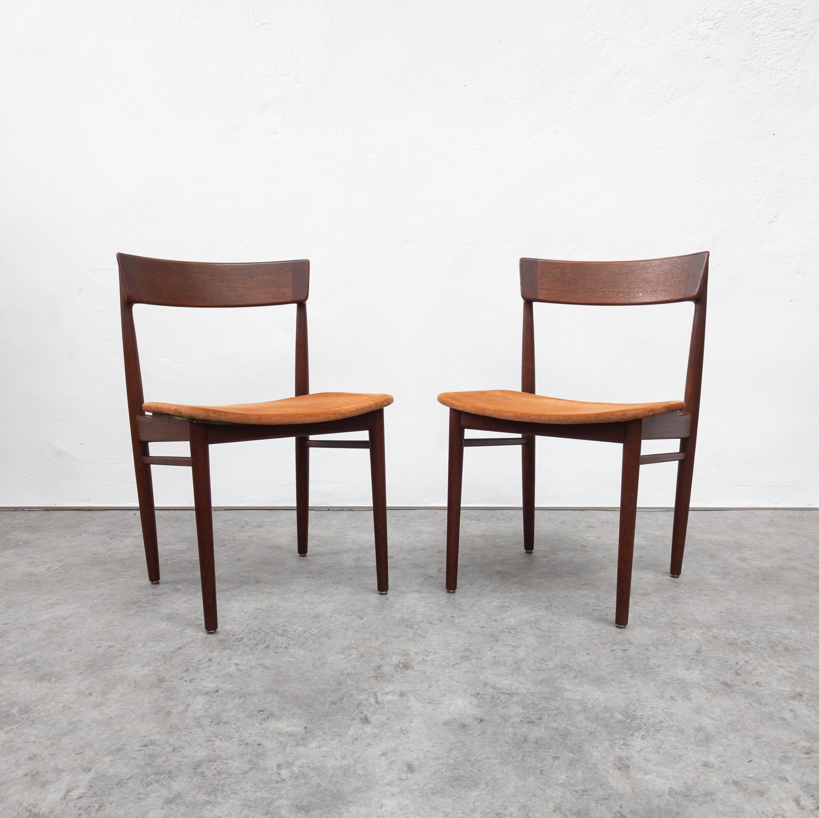 Dining Chairs Model 39 by Henry Rosengren Hansen for Brande Møbelindustri In Good Condition In PRAHA 5, CZ