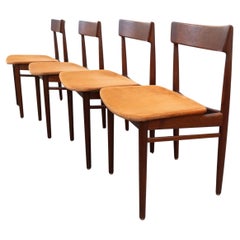 Dining Chairs Model 39 by Henry Rosengren Hansen for Brande Møbelindustri
