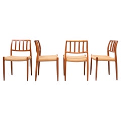 Dining Chairs Niels O. Møller Voor J.L. Møller Møbelfabrik