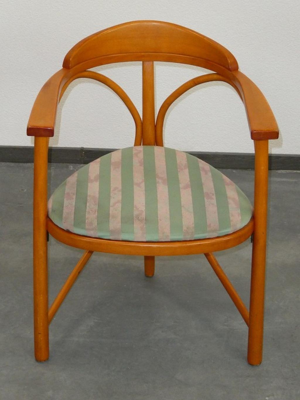 Jugendstil Dining Chairs No.81 by Thonet Debrecsen For Sale