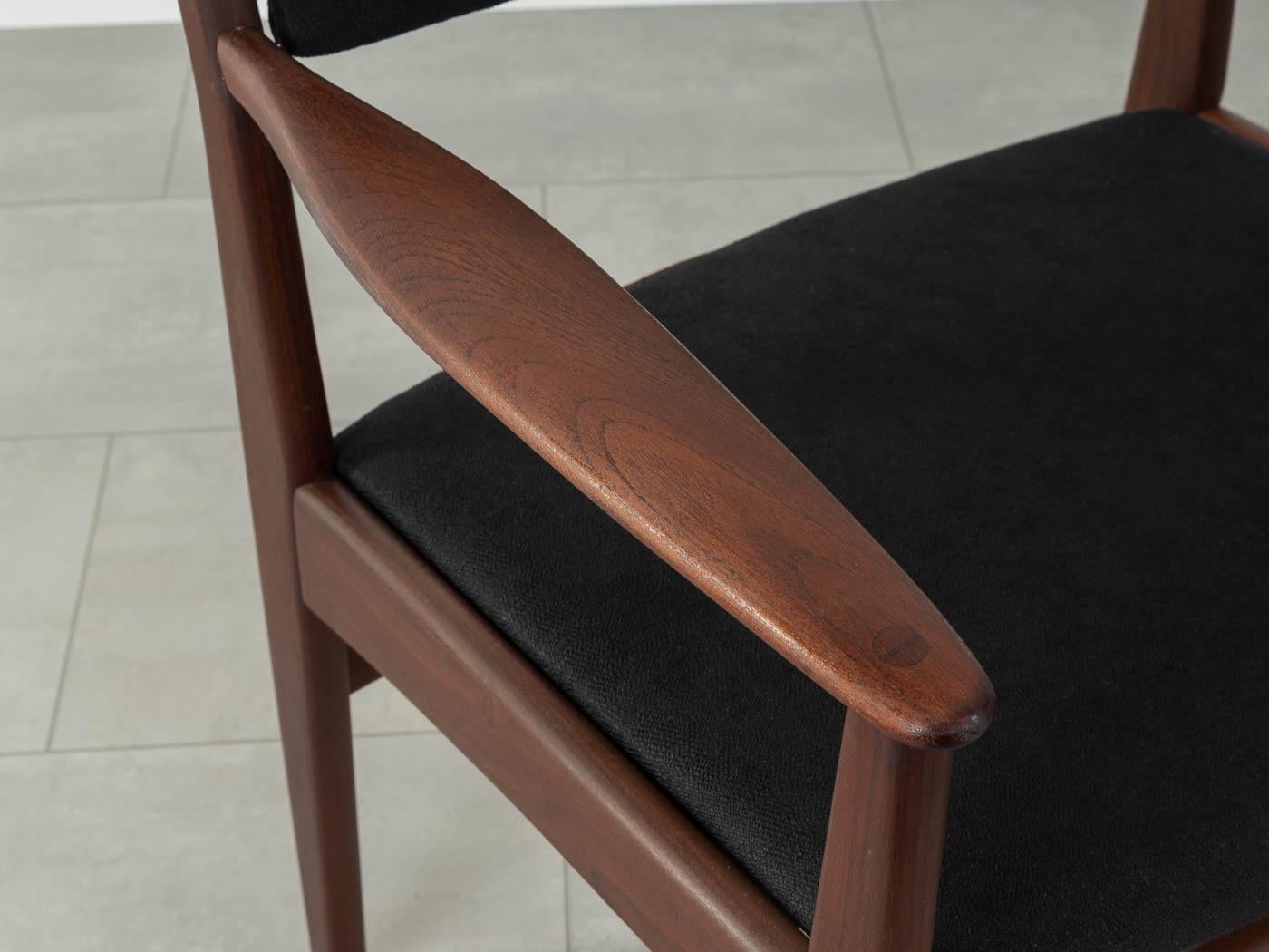 Dining Chairs Poul Volther 1960s Teak Frem Røjle For Sale 8