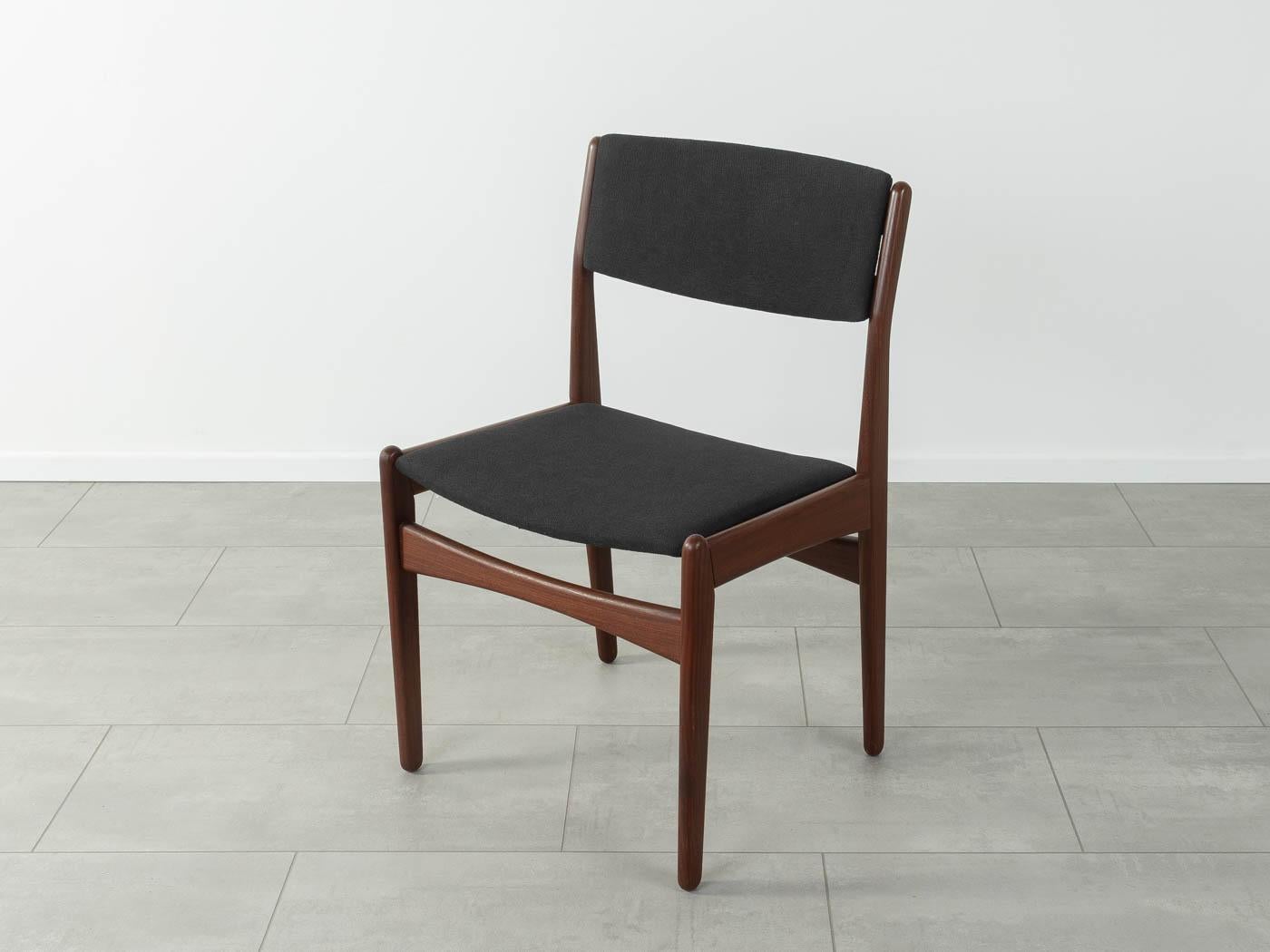 Mid-20th Century Dining Chairs Poul Volther 1960s Teak Frem Røjle For Sale