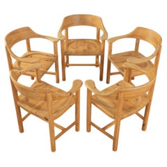 dining chairs, Rainer Daumiller, vintage