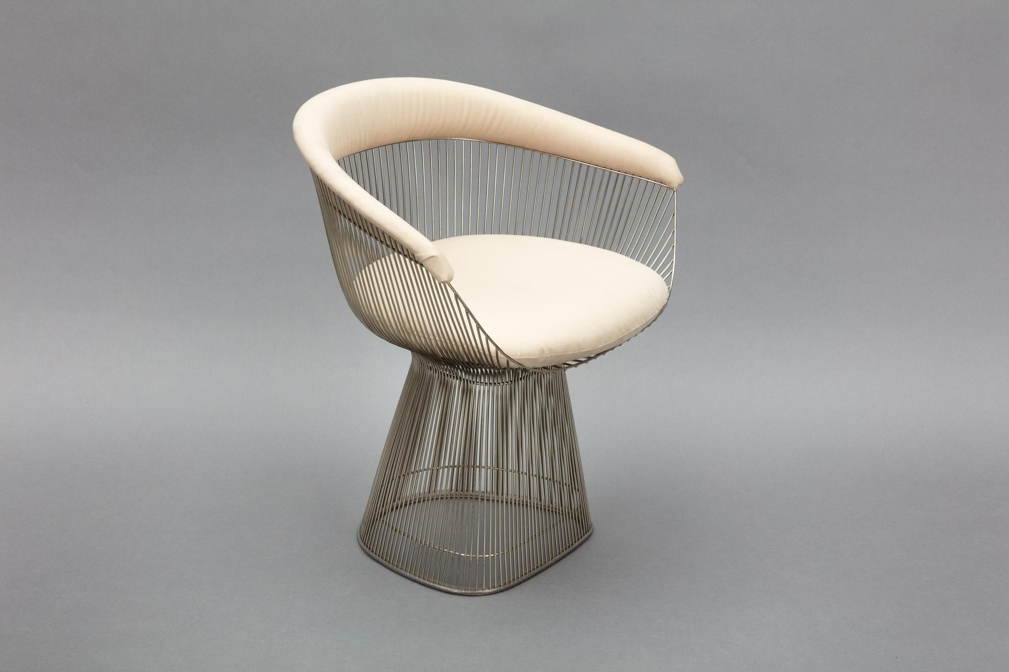 Mid-Century Modern Warren Platner Dining Chairs Set of 4 For Sale