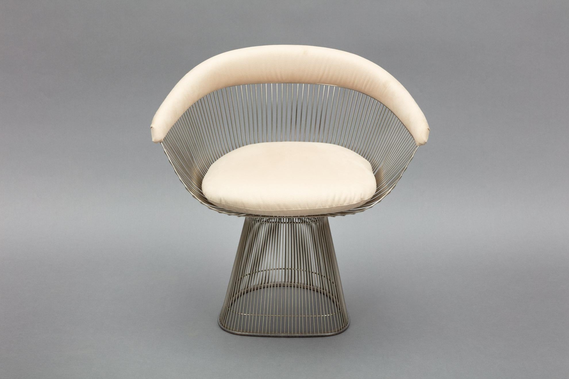 North American Warren Platner Dining Chairs Set of 4 For Sale