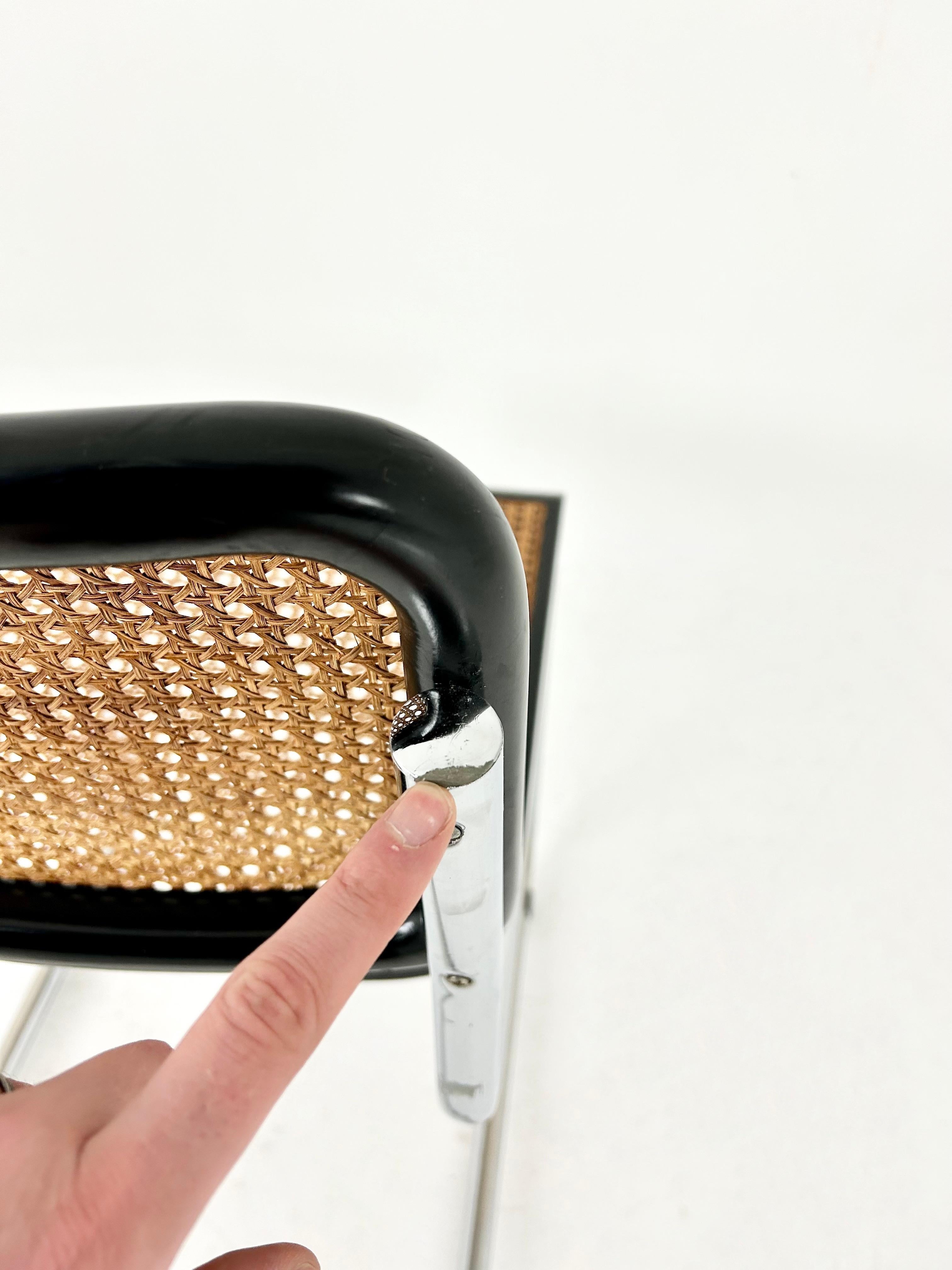 Chaises de salle à manger Style B32 par Marcel Breuer Set of 4 3