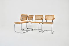 Dining Chairs Style B32 by Marcel Breuer Set of 4