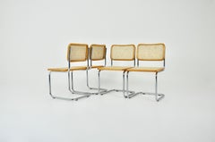 Dining Chairs Style B32 by Marcel Breuer Set of 4
