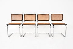 Dining Chairs Style B32 by Marcel Breuer Set of 4